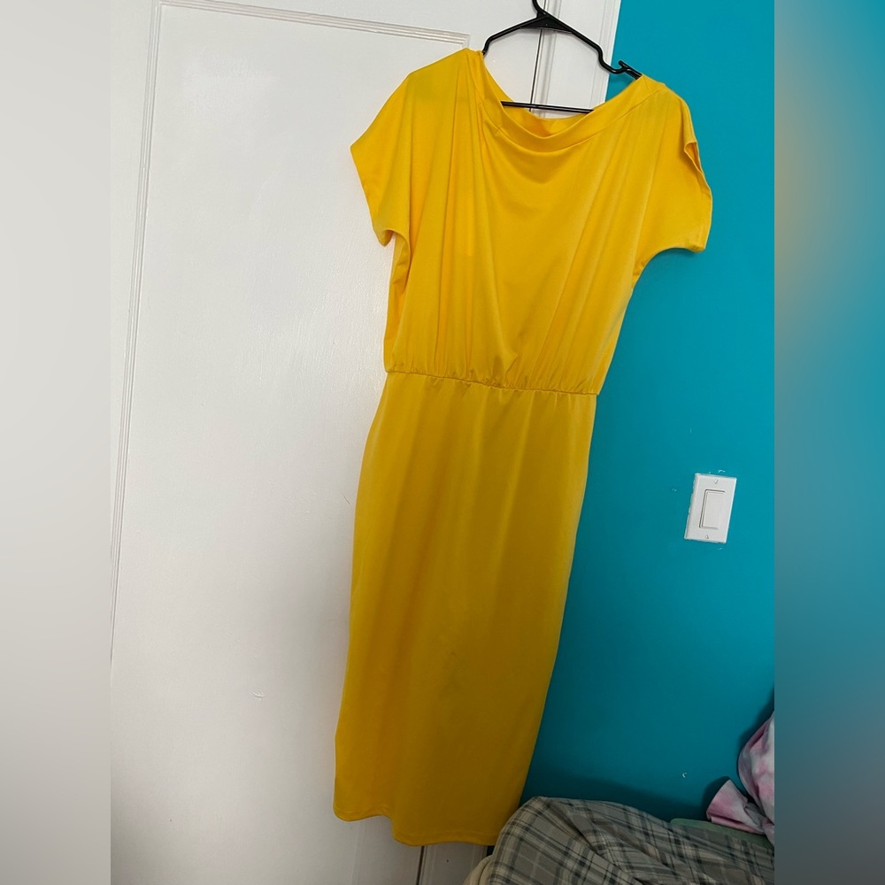 GRACE KARIN  dress for women size L color yellow condition new - Picture 3 of 6